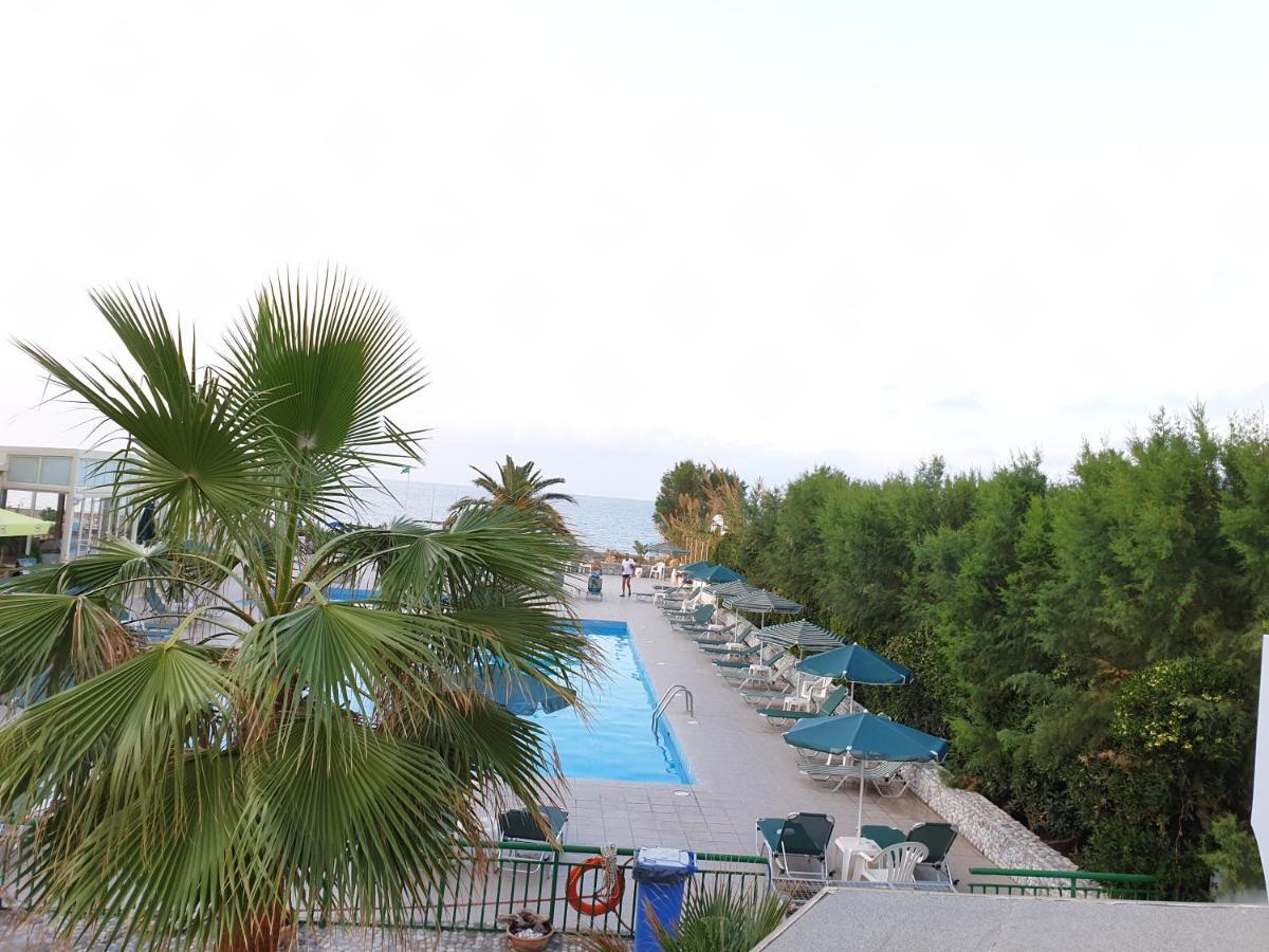 Hotel Kathrin Beach Adelianos Kampos Exterior foto